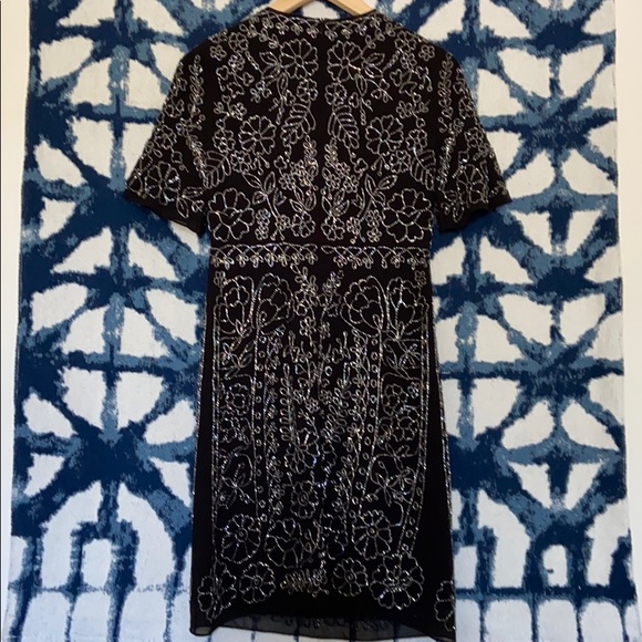 Beaded Cocktail Dress By Needle & Thread - Picture 4 of 11